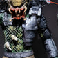 Predator Jungle Hunter Action Spettacolare figura da collezione esclusiva da 23 cm con testa e laser intercambiabili, statua diorama aliena