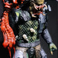 Predator Jungle Hunter Action Spettacolare figura da collezione esclusiva da 23 cm con testa e laser intercambiabili, statua diorama aliena