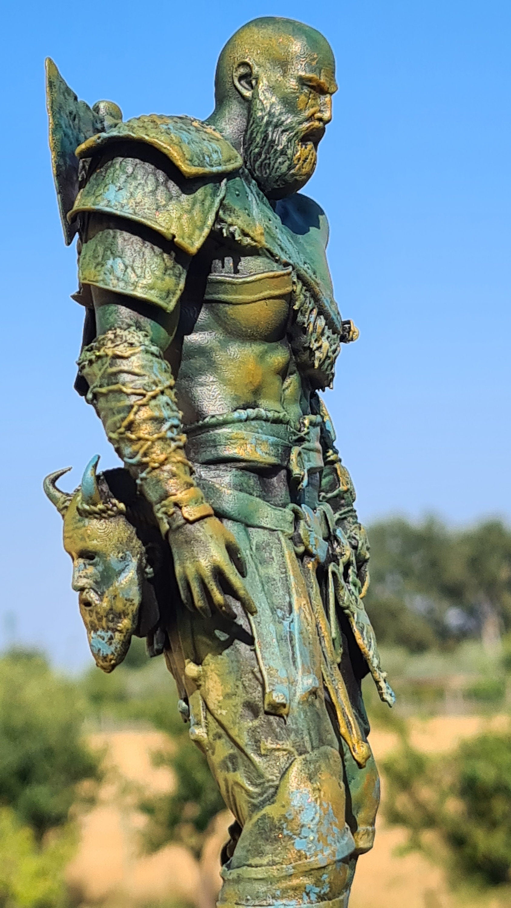 Kratos Statua da Collezione - God Of War Figure esclusiva - Pompeii Edition - scala 1:6