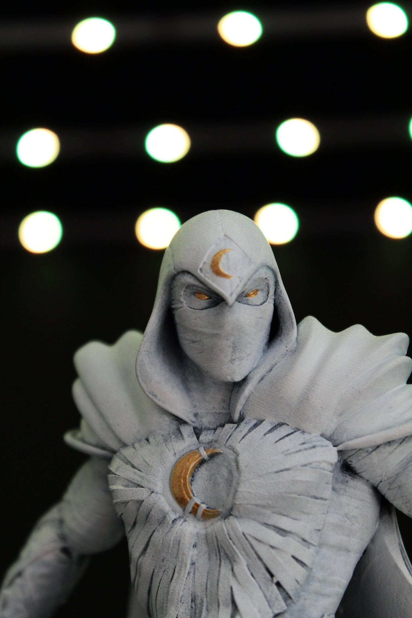 Moon Knight Figure, Moon Knight Statue wonderful character up to 36cm, collectible action figure, real effect, Marc Spector Figure