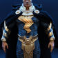 Statua di Black Adam, statua di Dwayne Johnson, Action Figure DC Comics con mantello in vera stoffa, 31 cm incredibile Real 12k Made in Italy